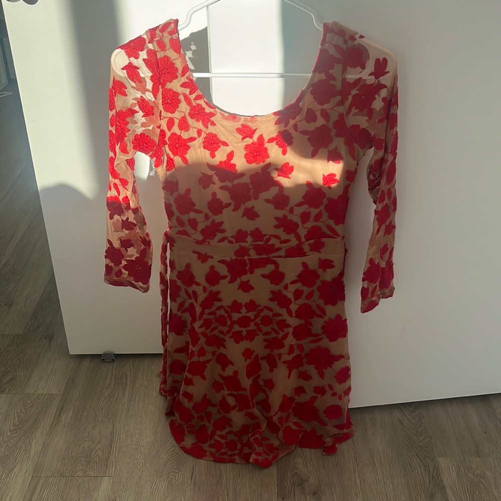 For love and lemons floral dress
